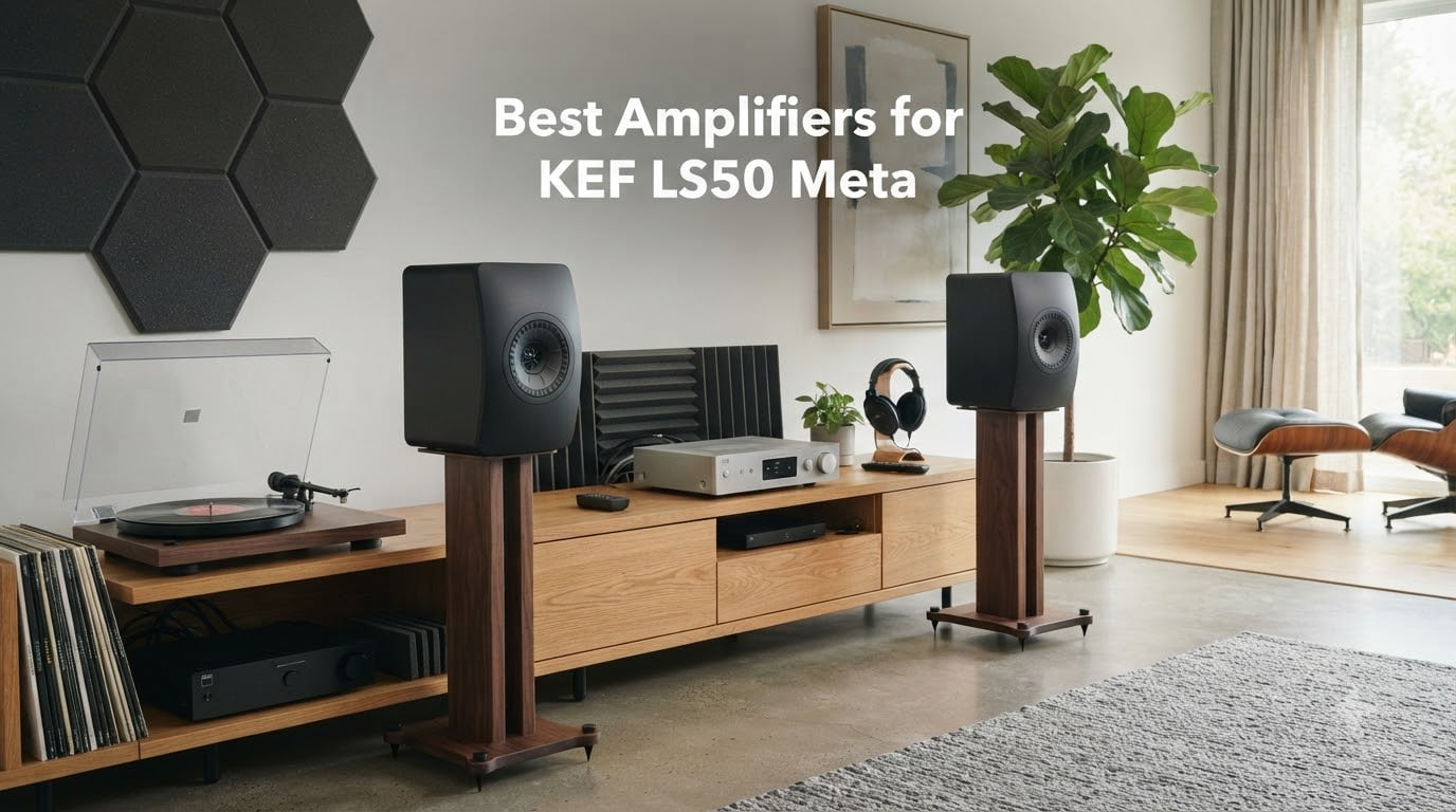 Best Amplifiers for KEF LS50 Meta