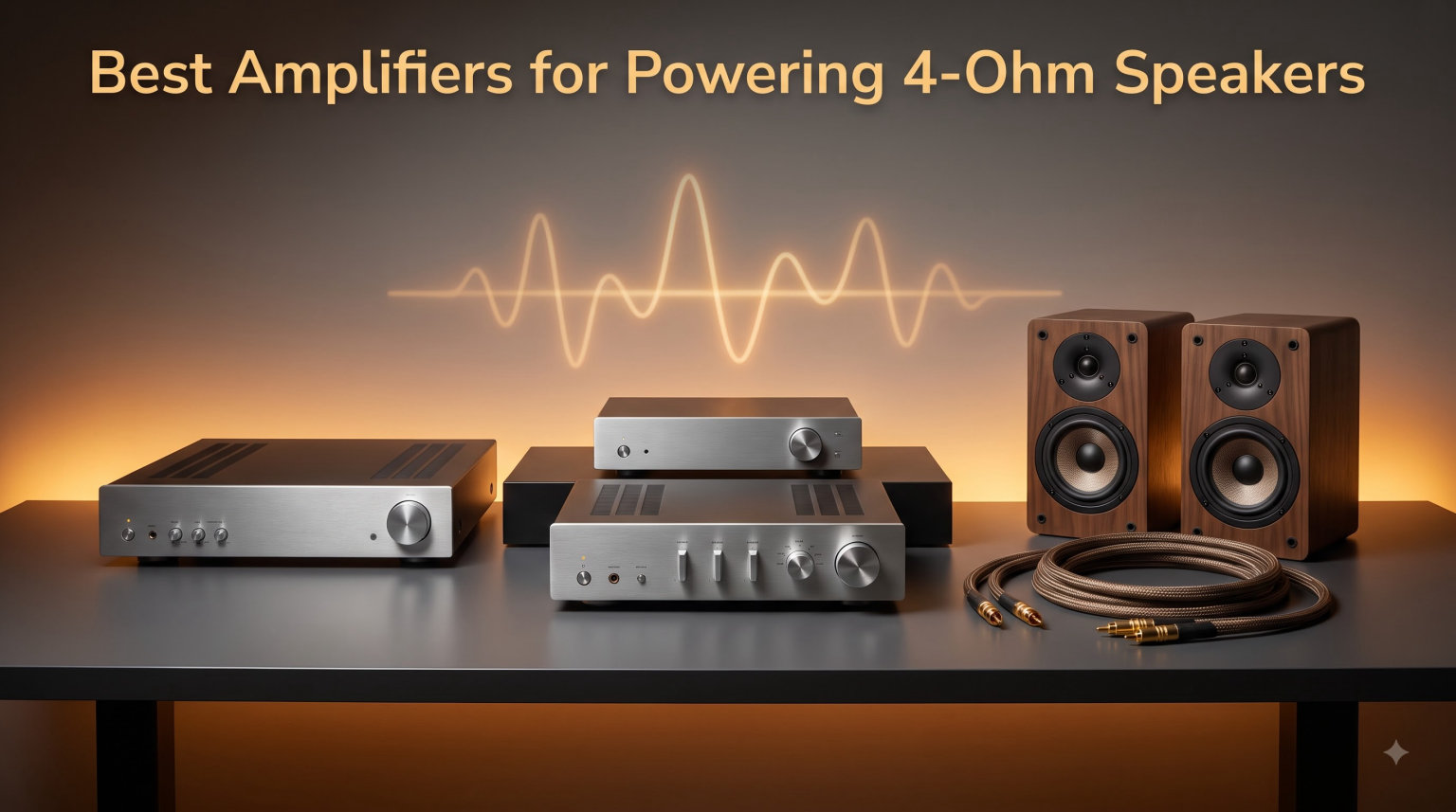 Best Amplifiers for Powering 4-Ohm Speakers