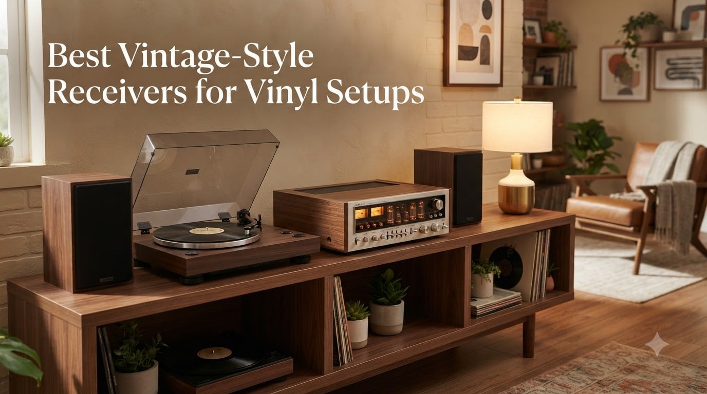 Best Vintage-Style Receivers for Vinyl Setups