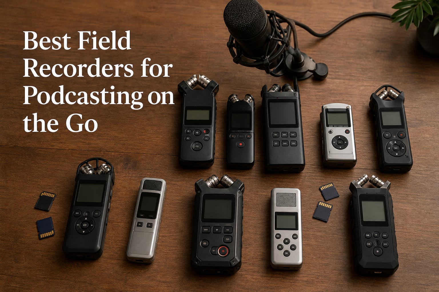 Best Field Recorders for Podcasting on the Go