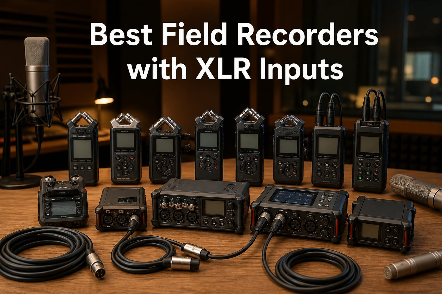 Best Field Recorders with XLR Inputs