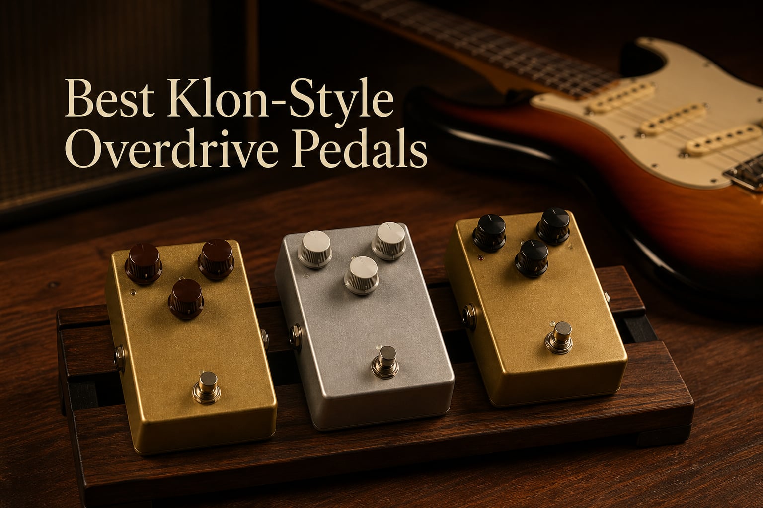 Best Klon-Style Overdrive Pedals