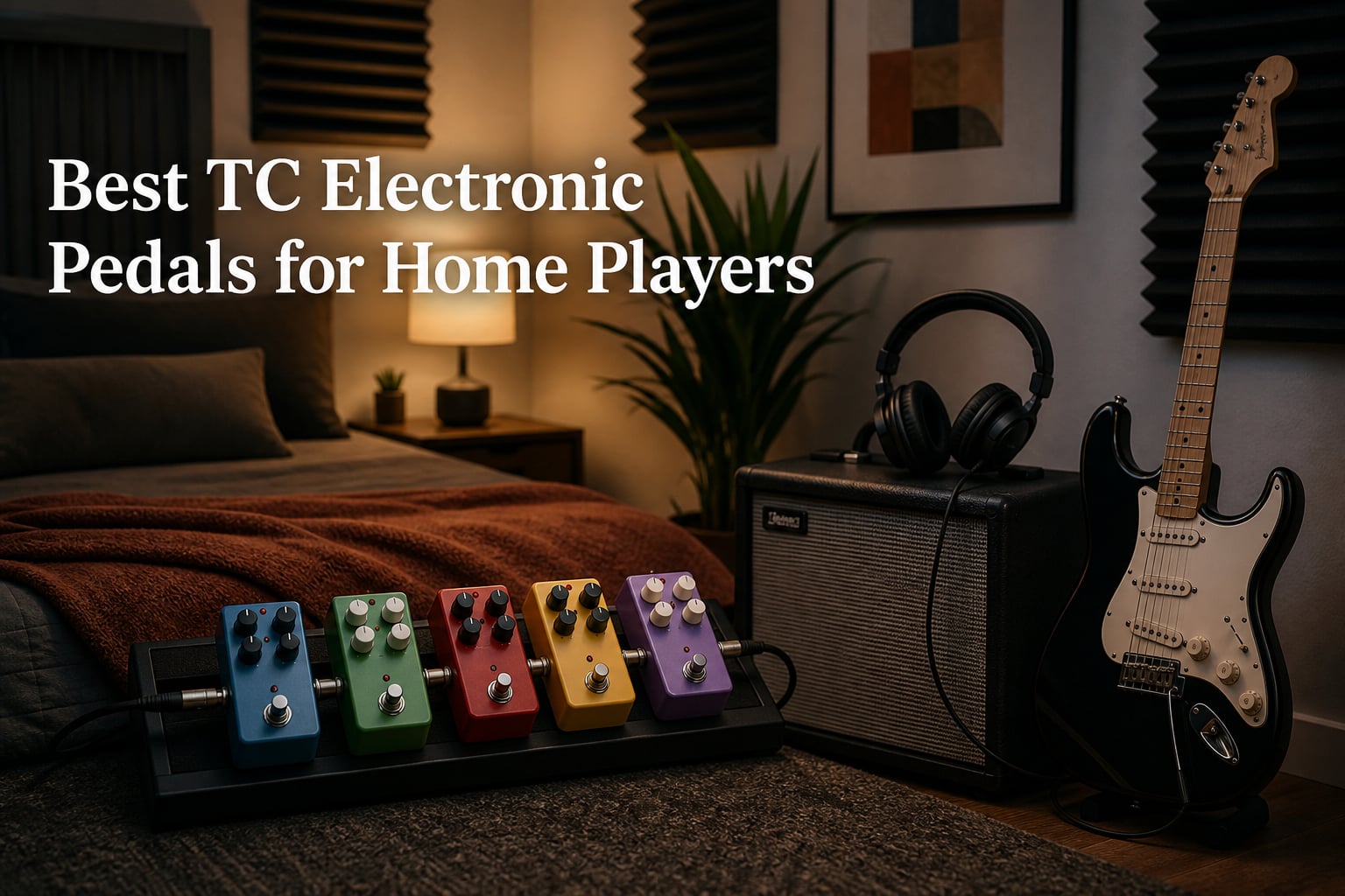 Best TC Electronic Pedals for Home Players