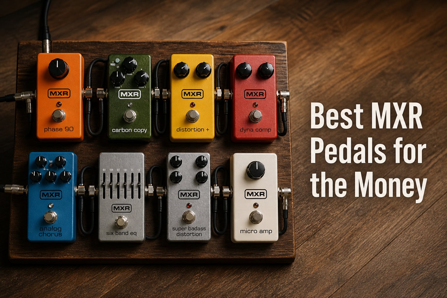Best MXR Pedals for the Money
