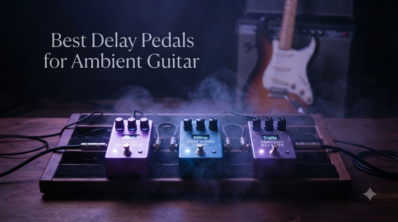 Best Delay Pedals for Ambient Guitar