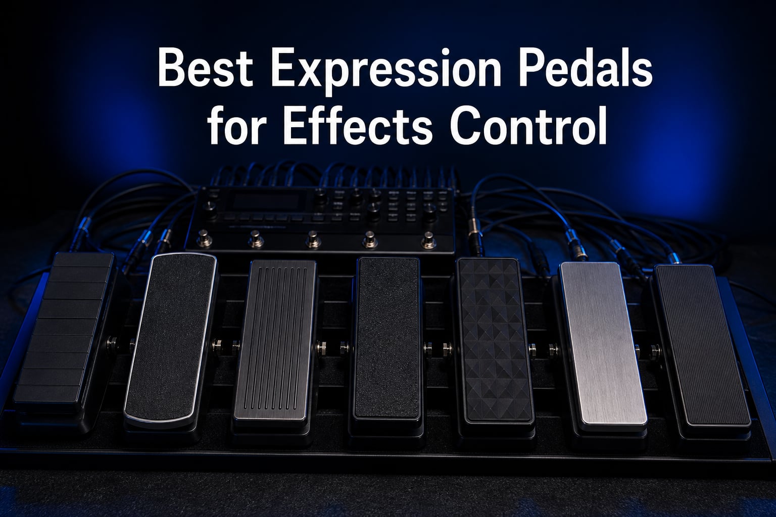 Best Expression Pedals for Effects Control