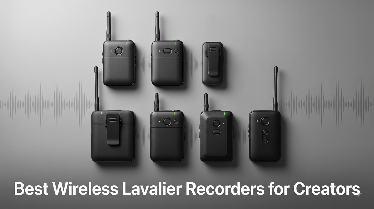 Best Wireless Lavalier Recorders for Creators