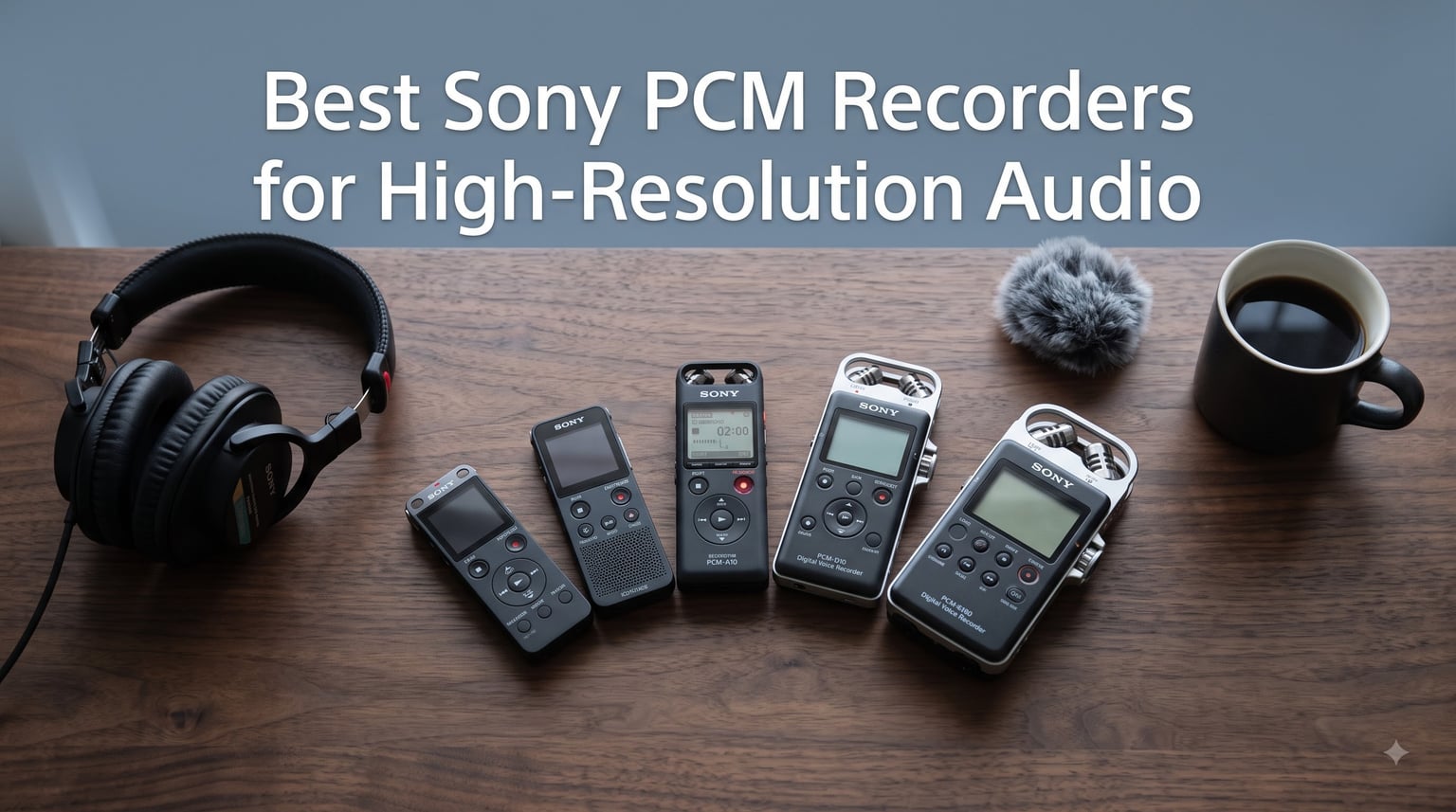 Best Sony PCM Recorders for High-Resolution Audio