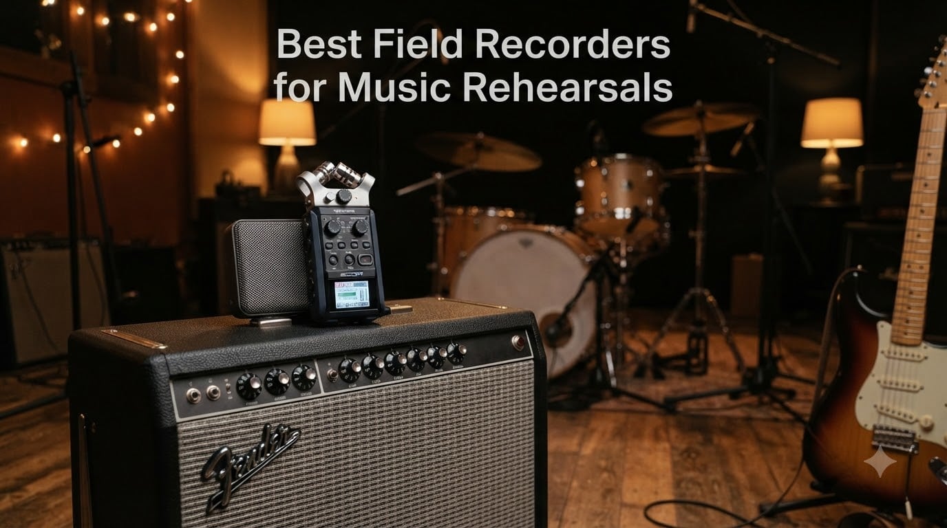Best Field Recorders for Music Rehearsals