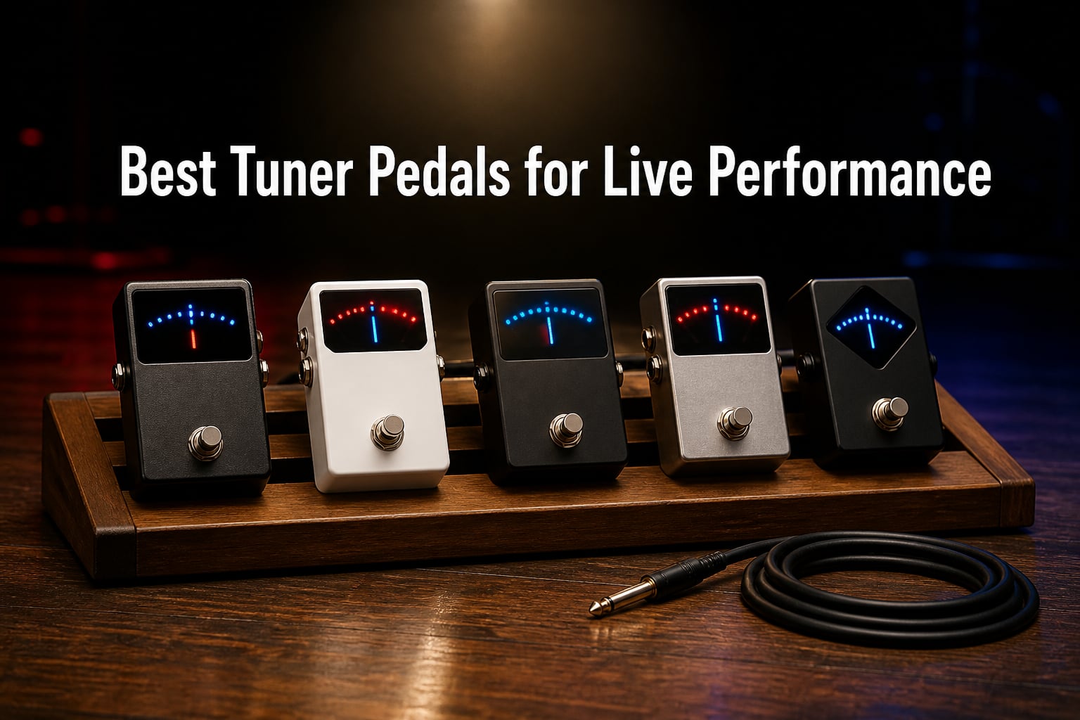 Best Tuner Pedals for Live Performance