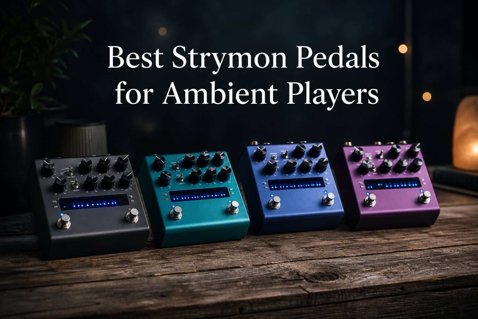Best Strymon Pedals for Ambient Players