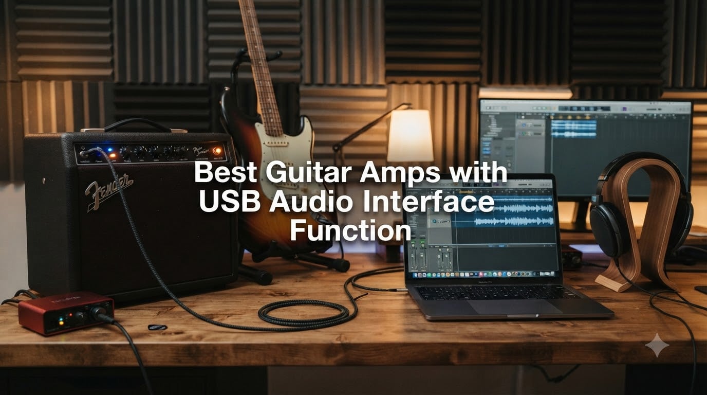 Best Guitar Amps with USB Audio Interface Function