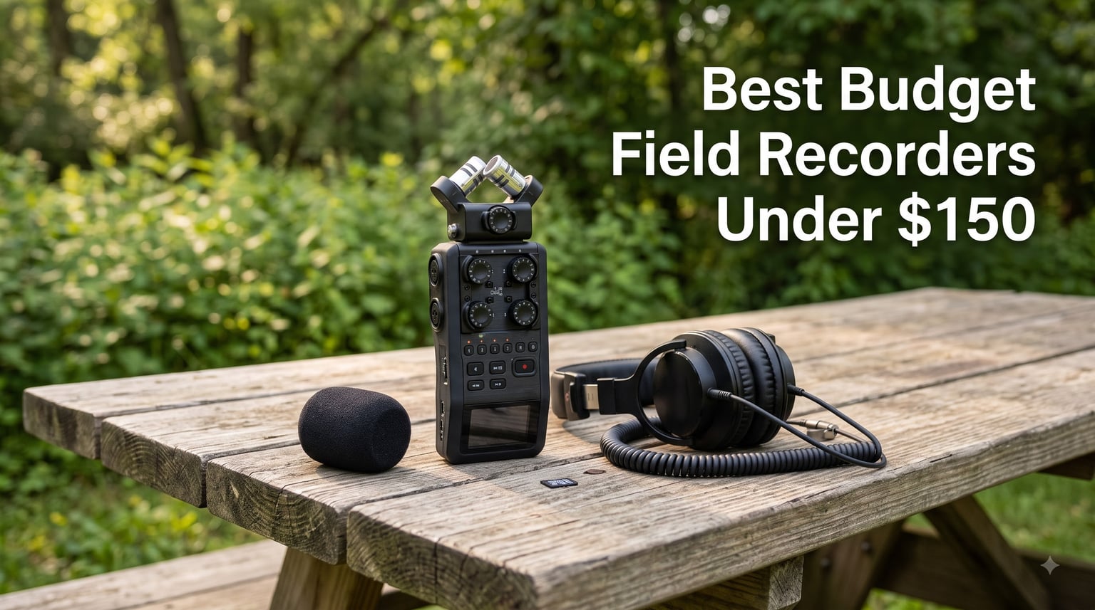 Best Budget Field Recorders Under $150