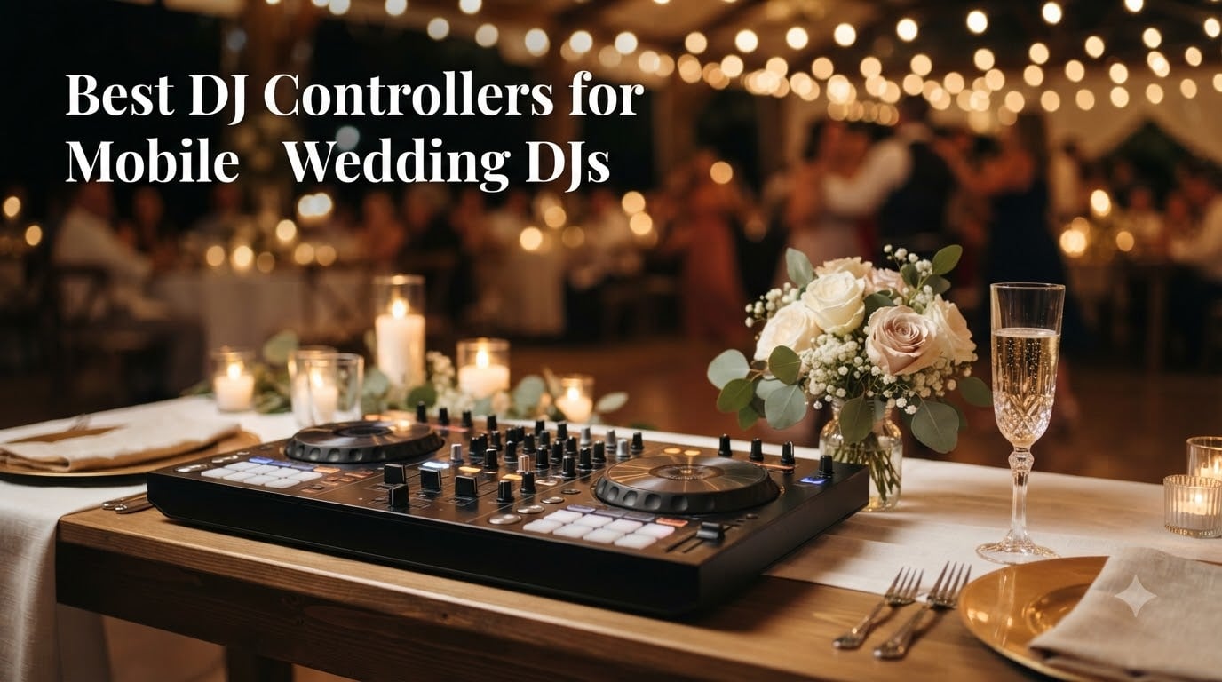 Best DJ Controllers for Mobile Wedding DJs