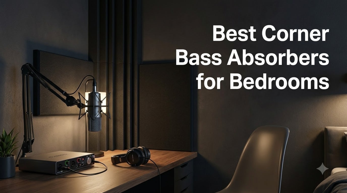 Best Corner Bass Absorbers for Bedrooms