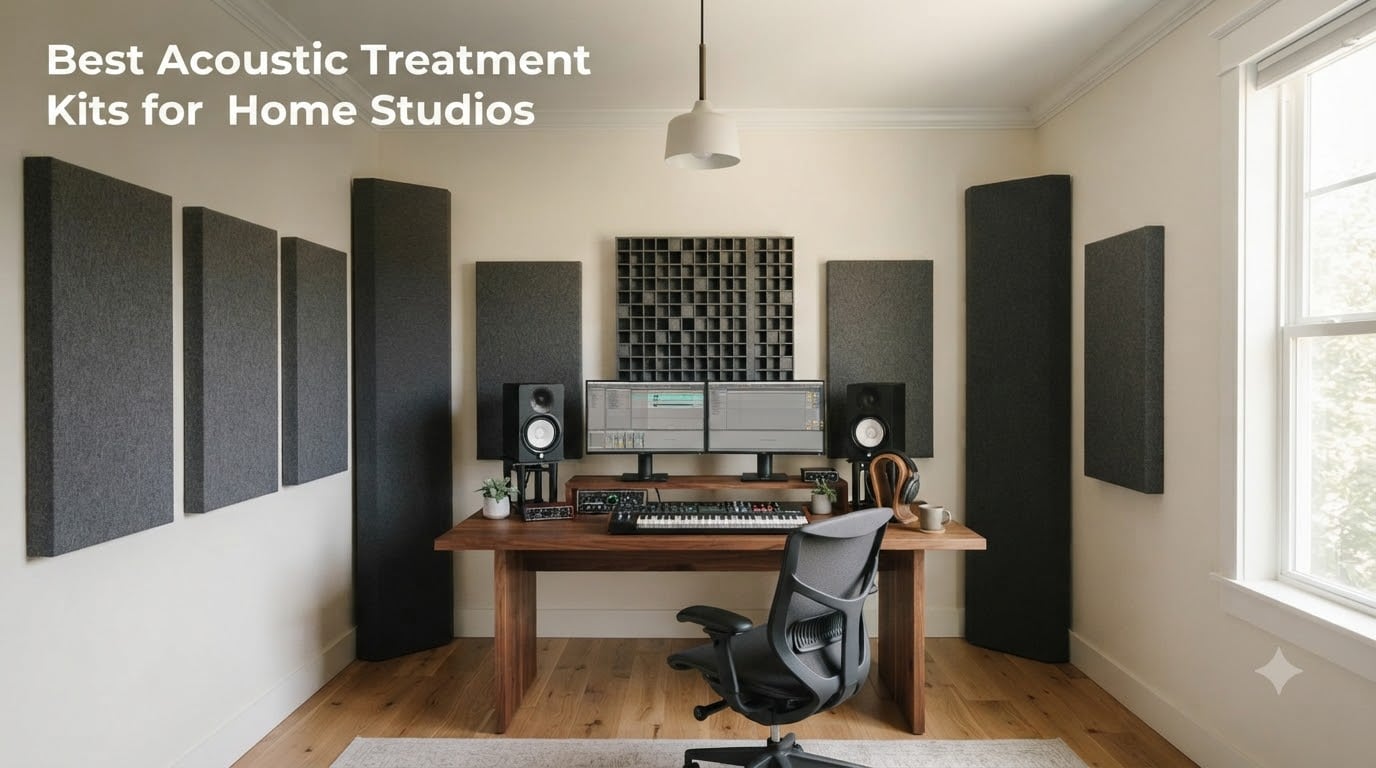 Best Acoustic Treatment Kits for Home Studios
