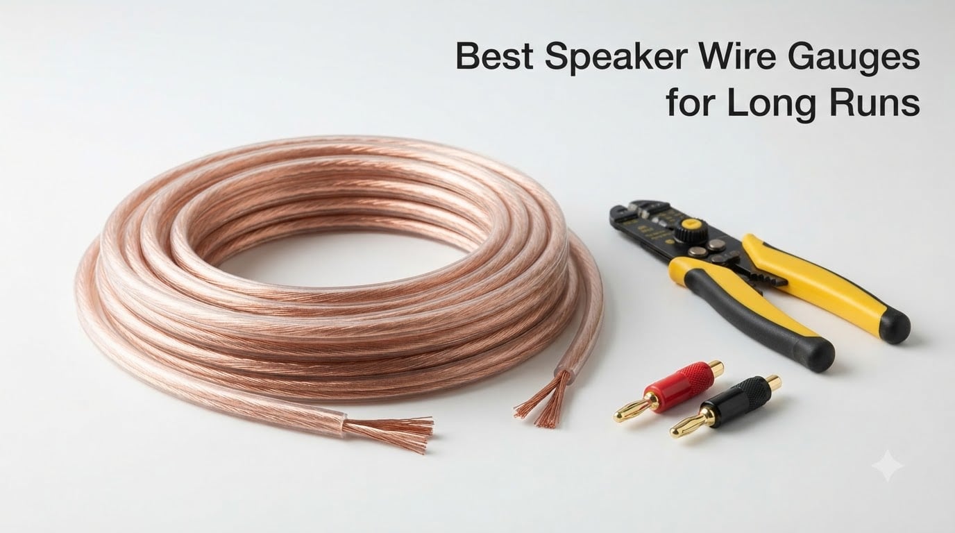 Best Speaker Wire Gauges for Long Runs