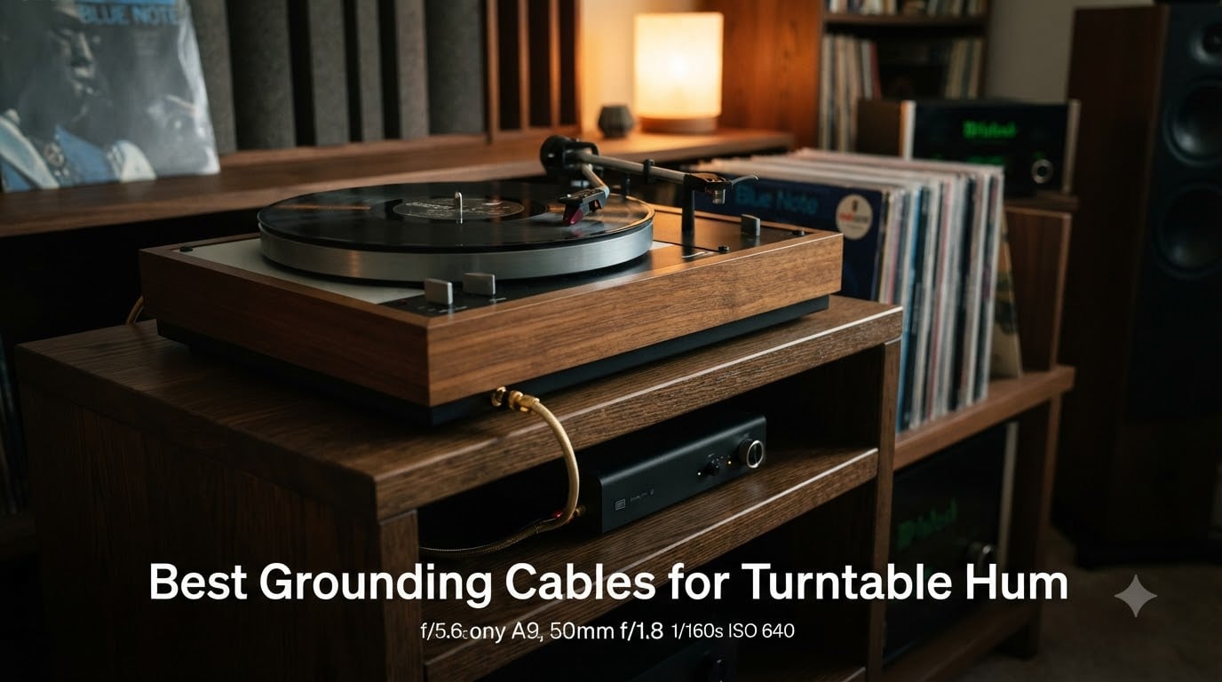 Best Grounding Cables for Turntable Hum