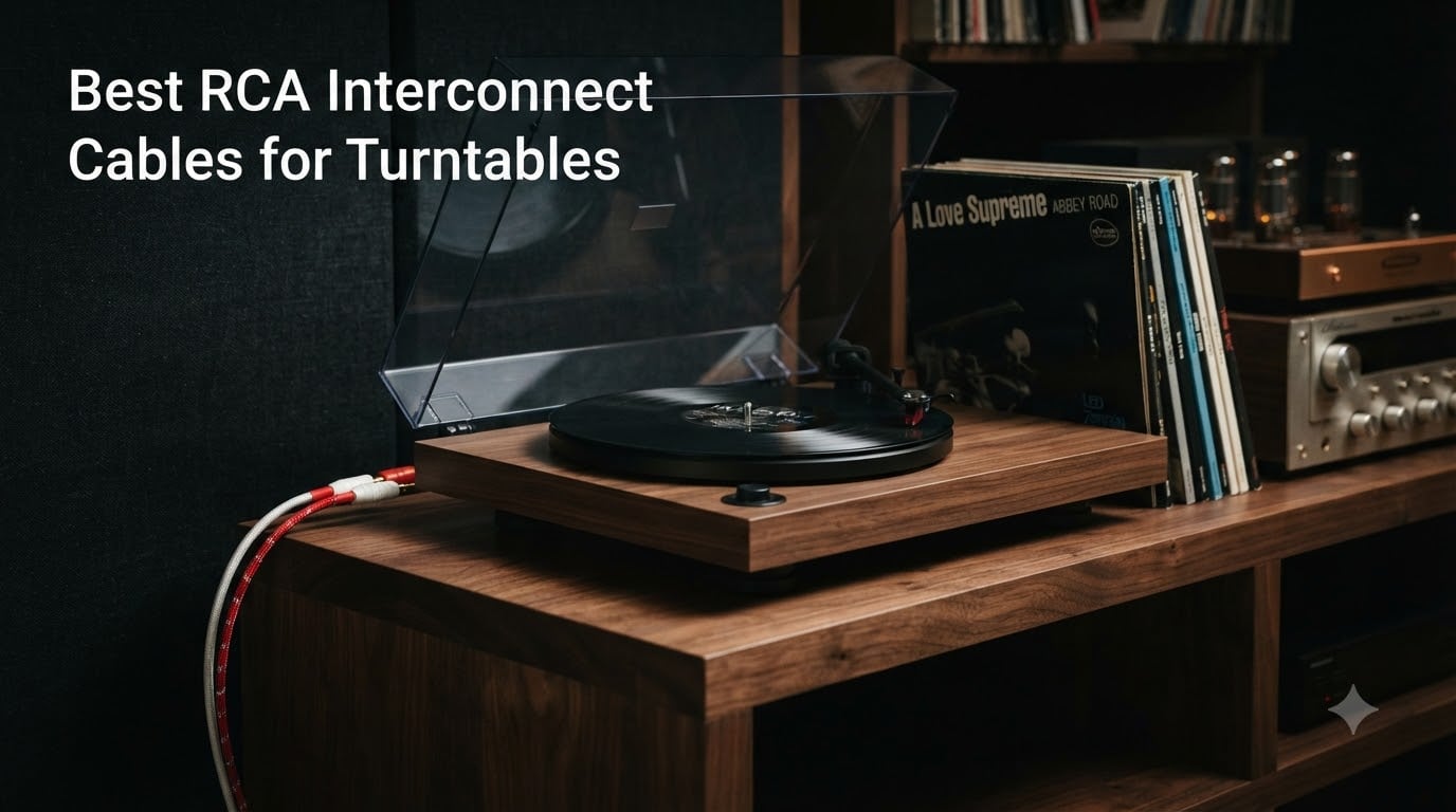 Best RCA Interconnect Cables for Turntables