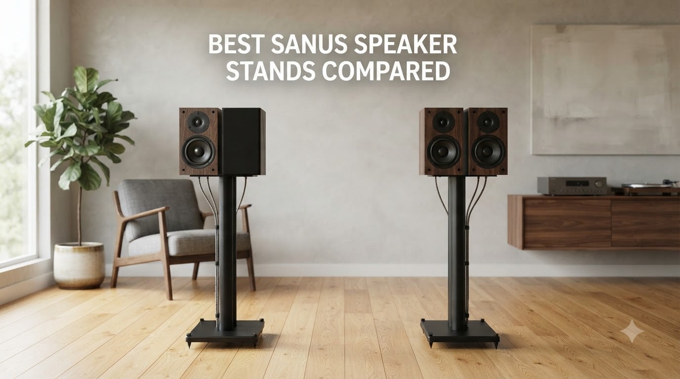 Best Sanus Speaker Stands Compared