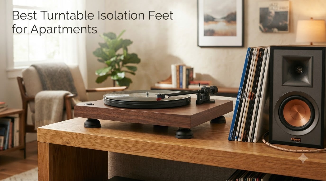 Best Turntable Isolation Feet for Apartments