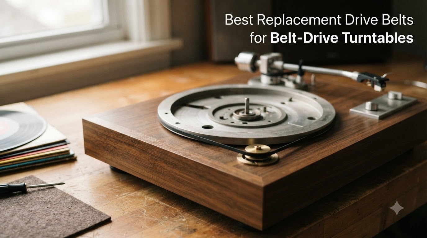 Best Replacement Drive Belts for Belt-Drive Turntables