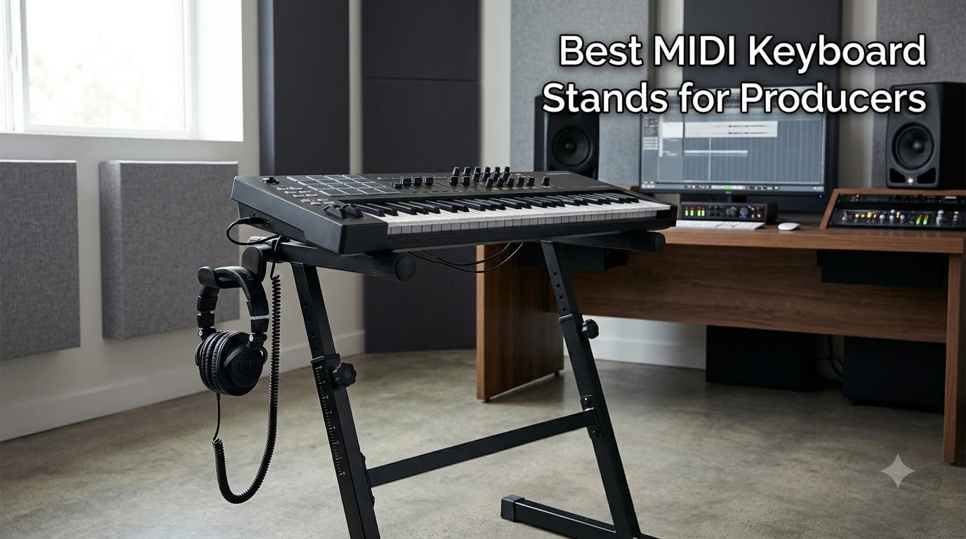 Best MIDI Keyboard Stands for Producers
