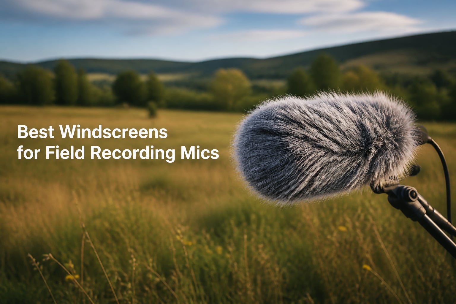 Best Windscreens for Field Recording Mics