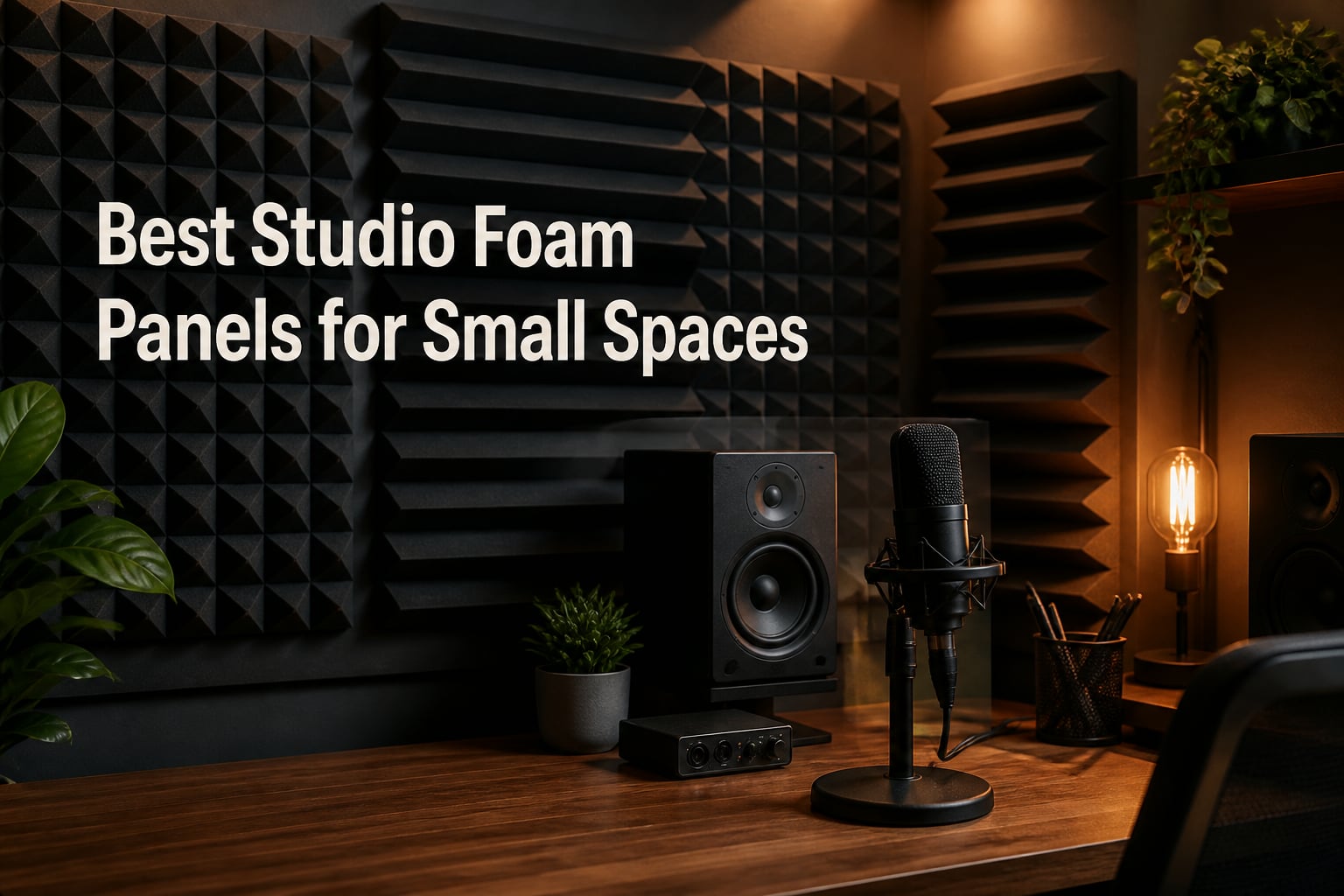 Best Studio Foam Panels for Small Spaces