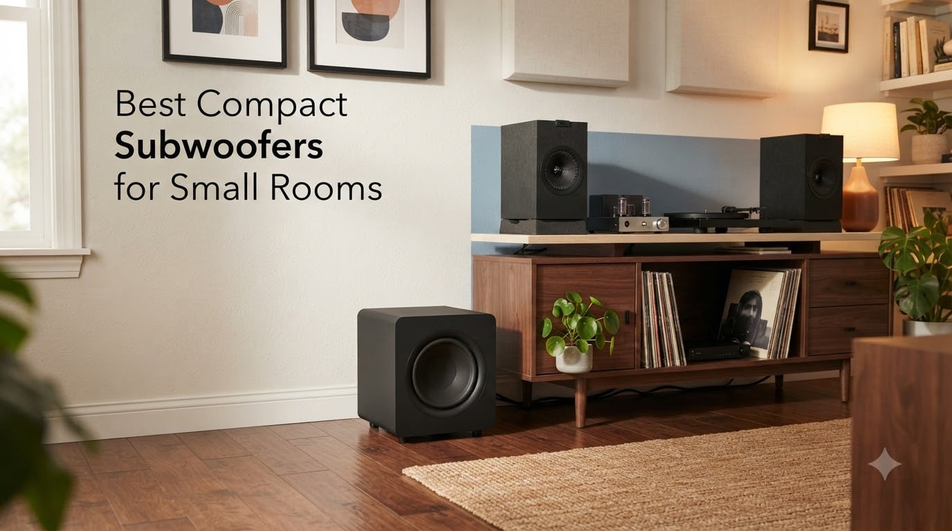 Best Compact Subwoofers for Small Rooms