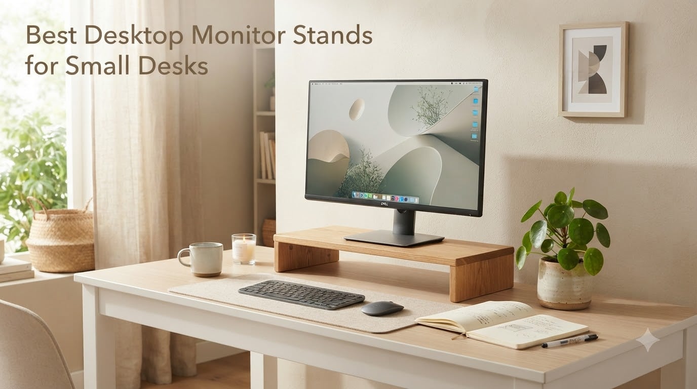 Best Desktop Monitor Stands for Small Desks