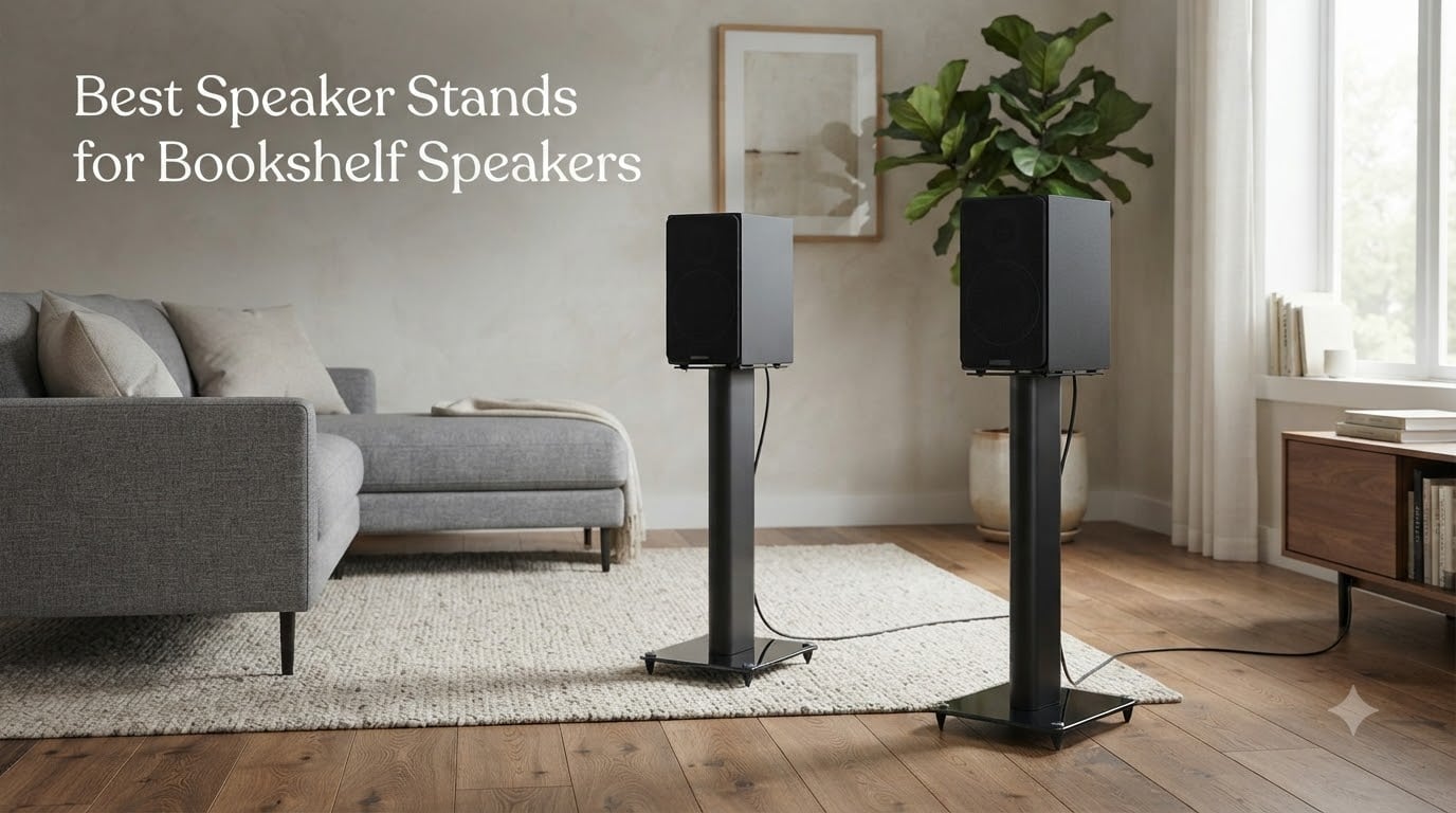 Best Speaker Stands for Bookshelf Speakers