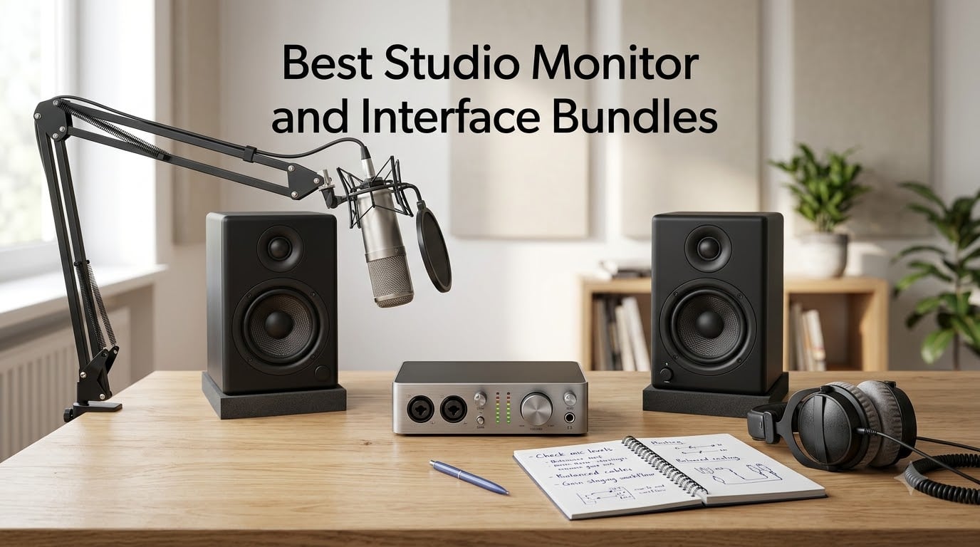 Best Studio Monitor and Interface Bundles