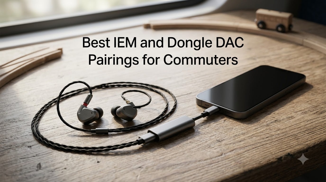 Best IEM and Dongle DAC Pairings for Commuters