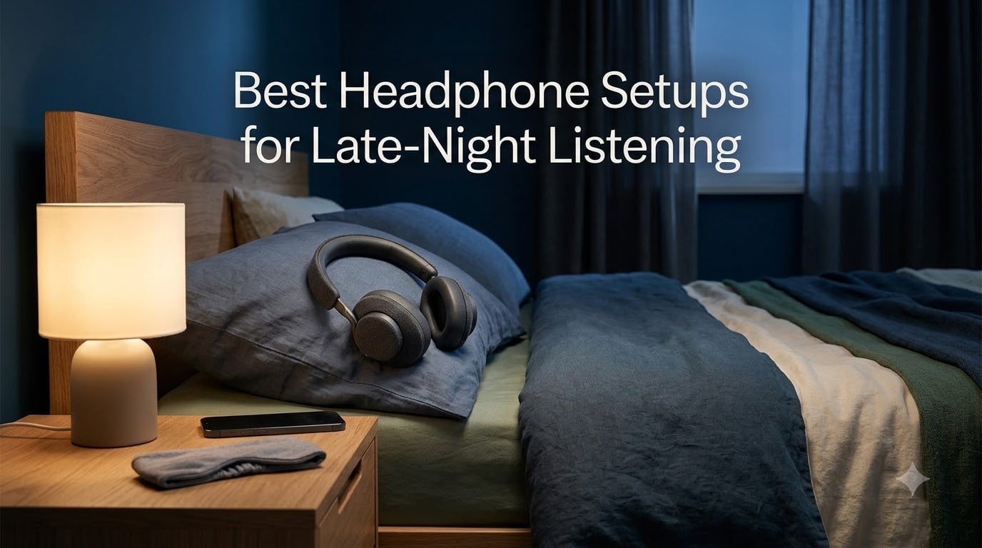 Best Headphone Setups for Late-Night Listening