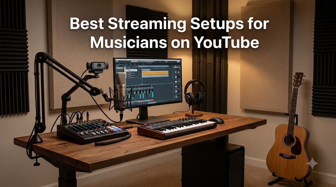 Best Streaming Setups for Musicians on YouTube