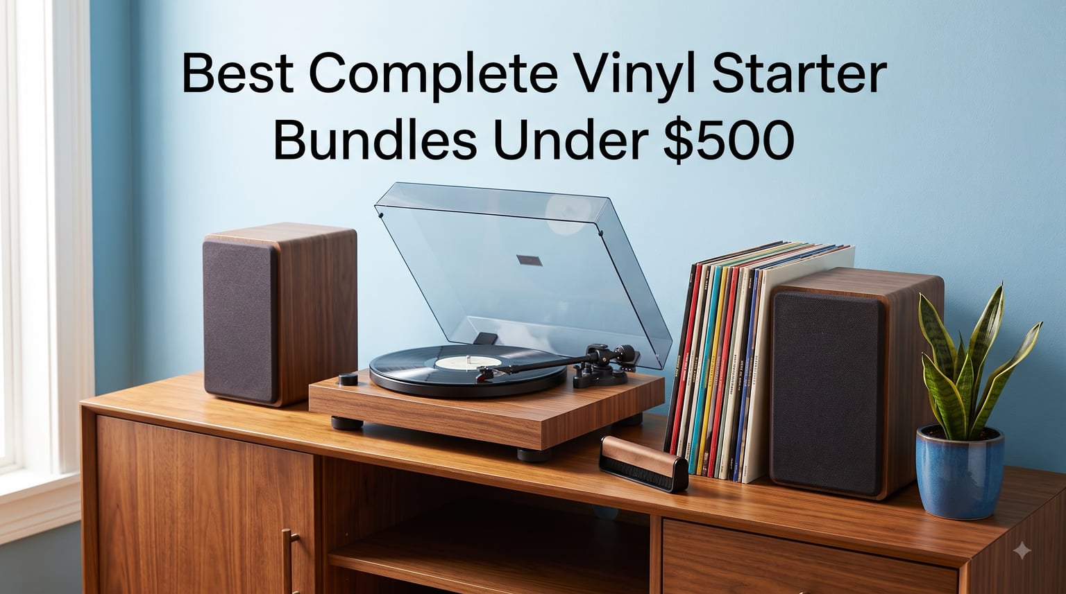 Best Complete Vinyl Starter Bundles Under $500