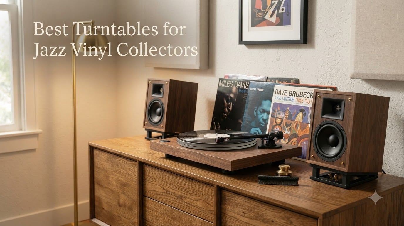 Best Turntables for Jazz Vinyl Collectors