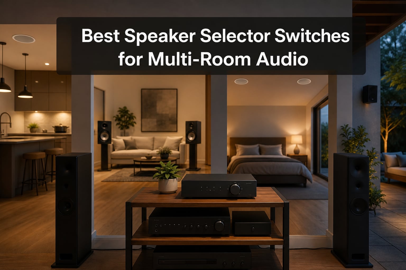 Best Speaker Selector Switches for Multi-Room Audio
