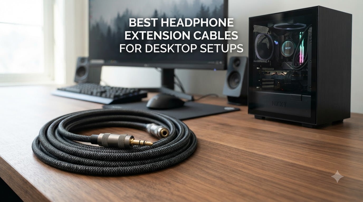 Best Headphone Extension Cables for Desktop Setups