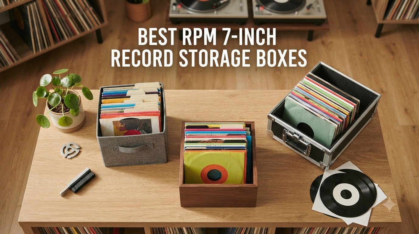 Best 45 RPM 7-Inch Record Storage Boxes