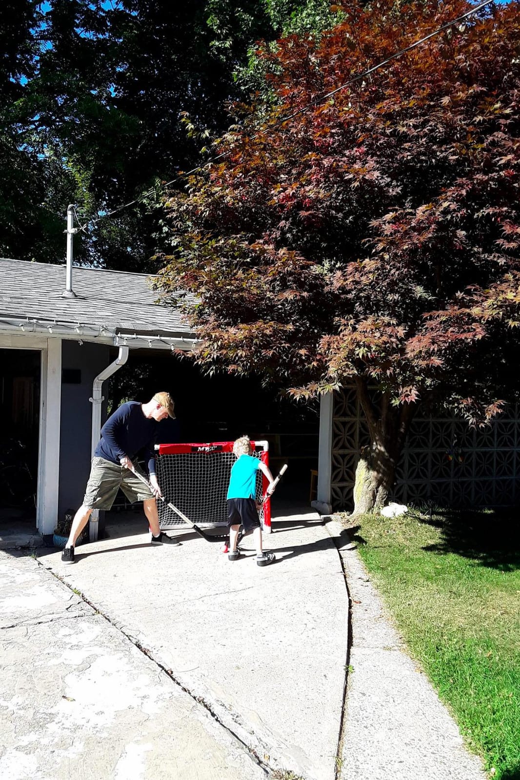 MyLec Deluxe Hockey Set, with 1 Hockey Goal, 2 43