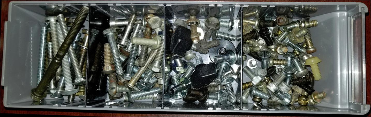 Akro-Mils Steel Garage Storage Cabinet, Small Parts Organizer Metal Cabinet for Hardware, Nails, Screws, Bolts, Nuts, and More, 17