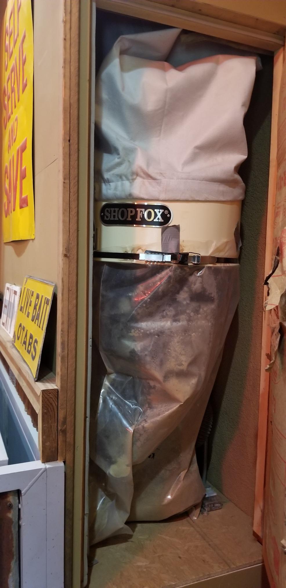 Shop Fox W1666-2 HP Dust Collector,White customer photo 2