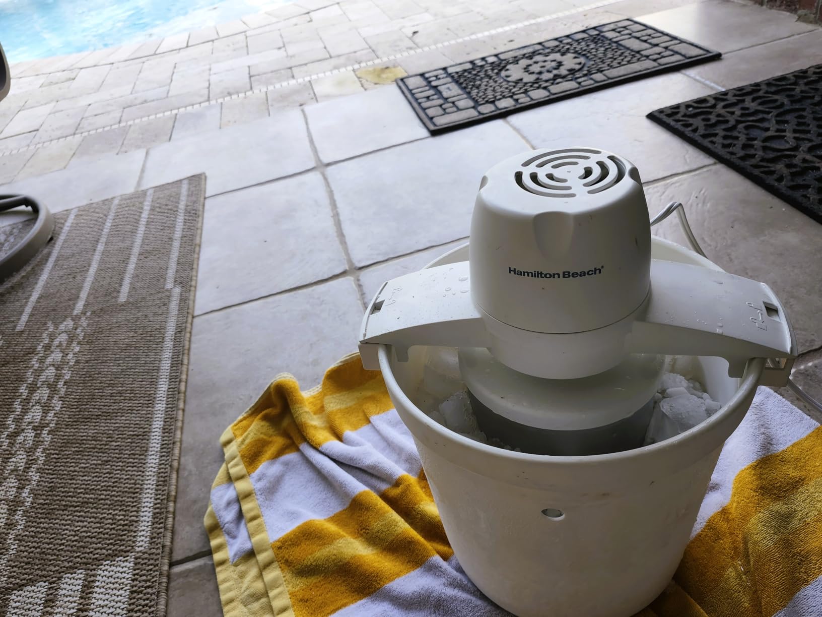 Hamilton Beach Automatic Electric Ice Cream Maker & Frozen Yogurt Machine customer photo 2