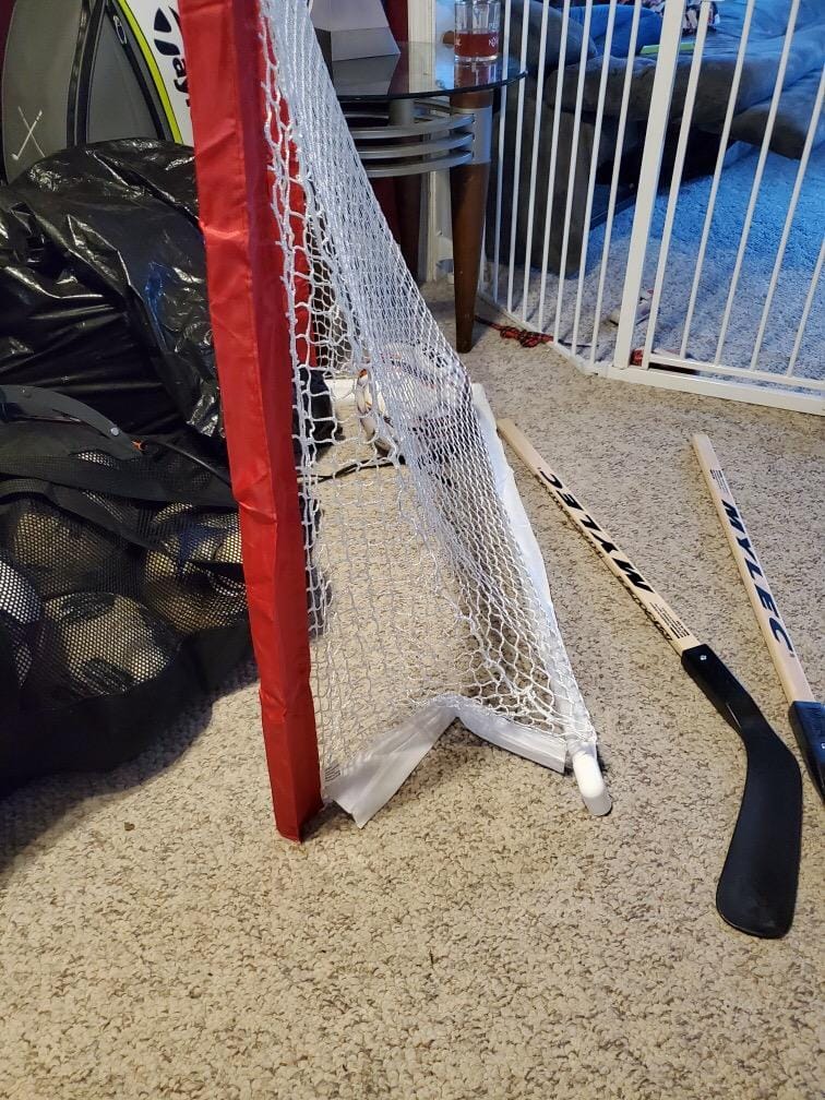 Mylec Junior Hockey Set, 1 x Junior PVC Folding Goal (40