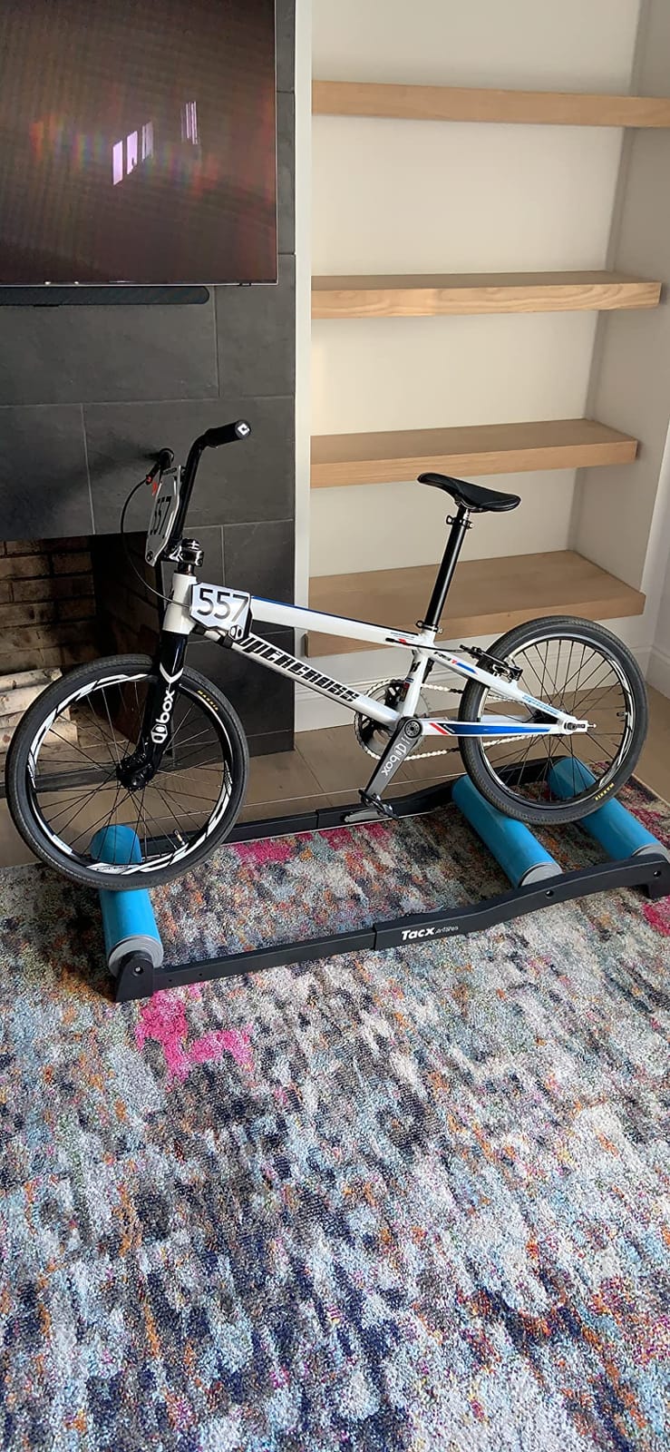 Garmin TacX Antares Indoor Retractable Bicycle Rollers 62 cm customer photo 2
