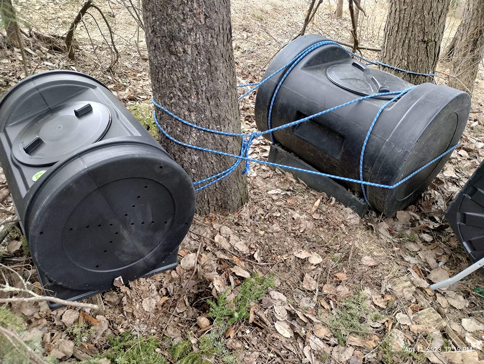 Good Ideas Compost Wizard Jr. Tumbler, 7 Cubic Foot Capacity customer photo 2