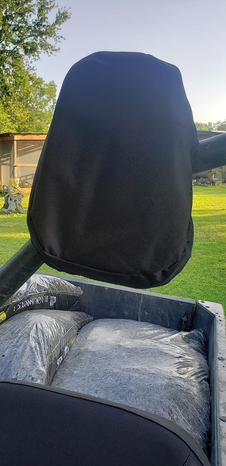 Classic Accessories QuadGear UTV Bench Seat Cover, Fits Polaris Ranger Full Size, 800, 6x6 800, Diesel (2015 Models and Older), Black customer photo 1