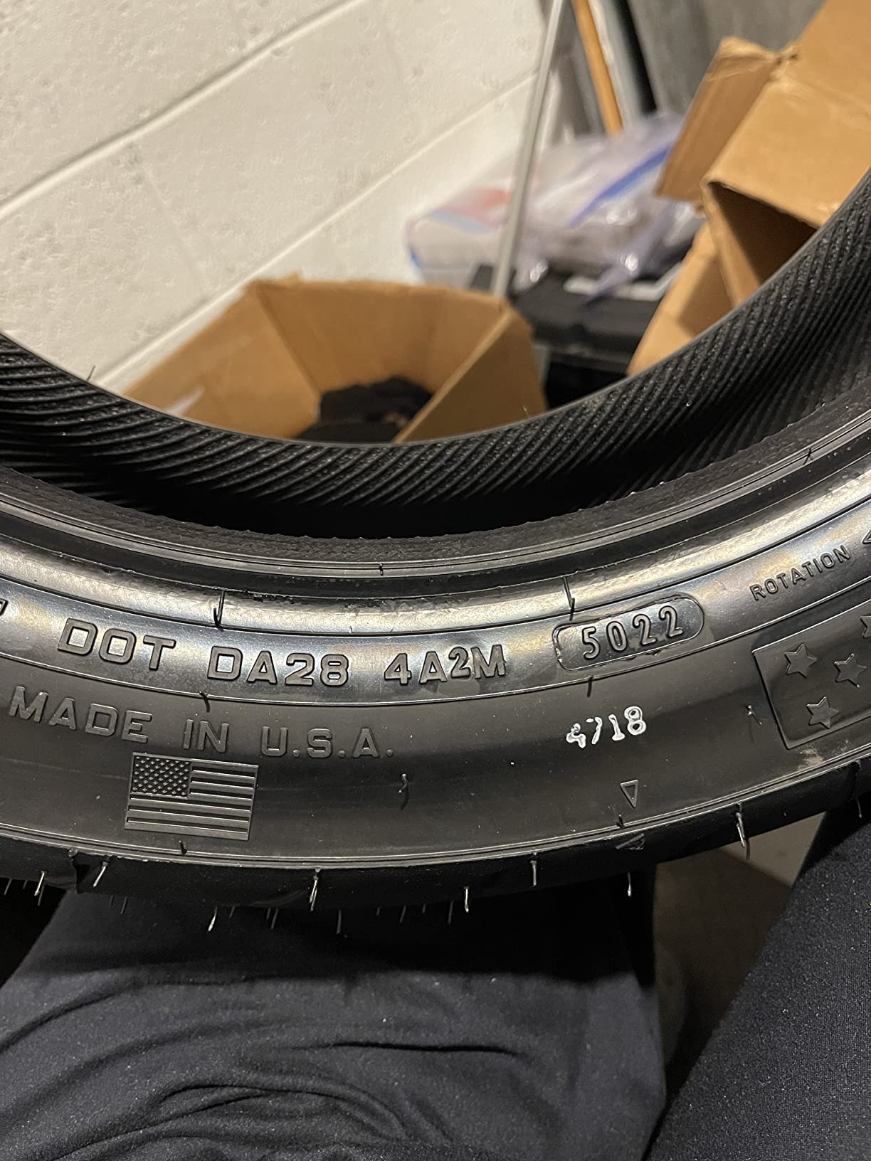 Dunlop American Elite Rear All Season Radial Tire - 180/65-16 81H customer photo 2